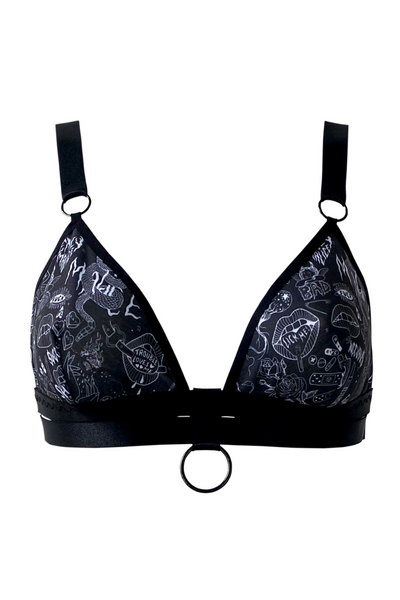 Emily Malice Venom Bralette Black – Malice Lingerie