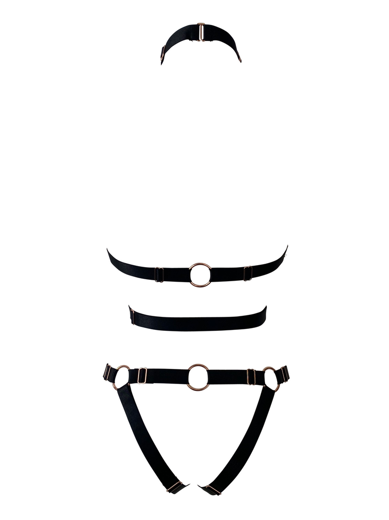 Devoted Tri Playsuit and Harness
