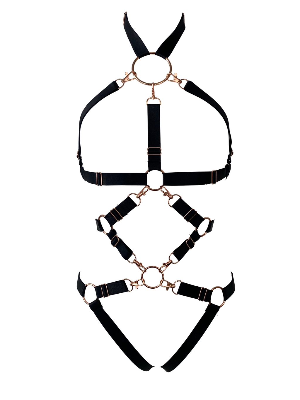 Devoted Tri Playsuit and Harness