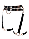Devoted Embellished Garter Belt
