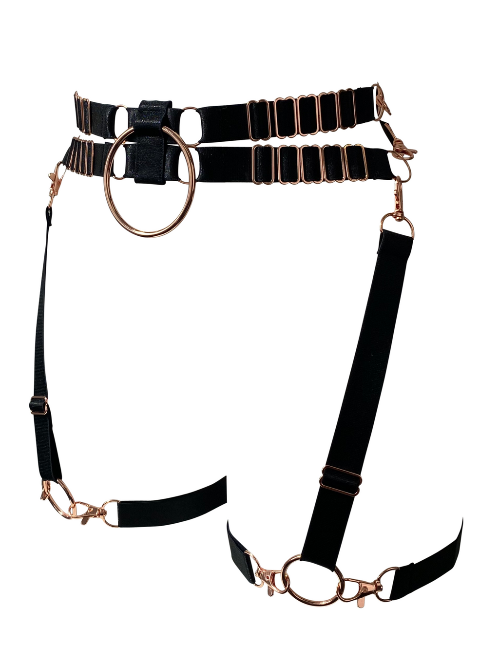 Devoted Embellished Garter Belt