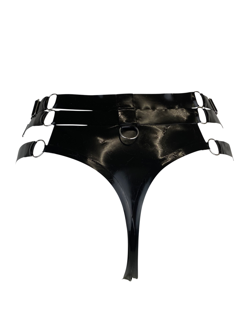 Venom Latex Thong