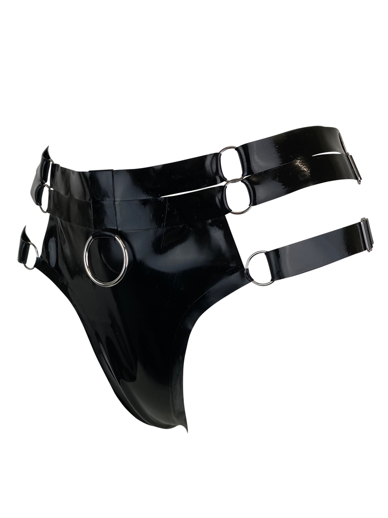Venom Latex Thong