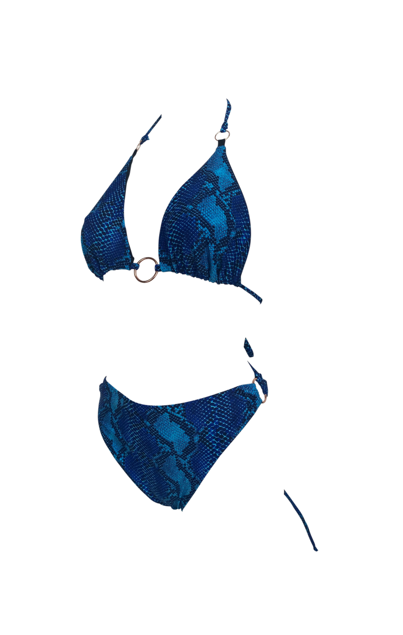 Sinister Sapphire O Ring Bikini Bottoms