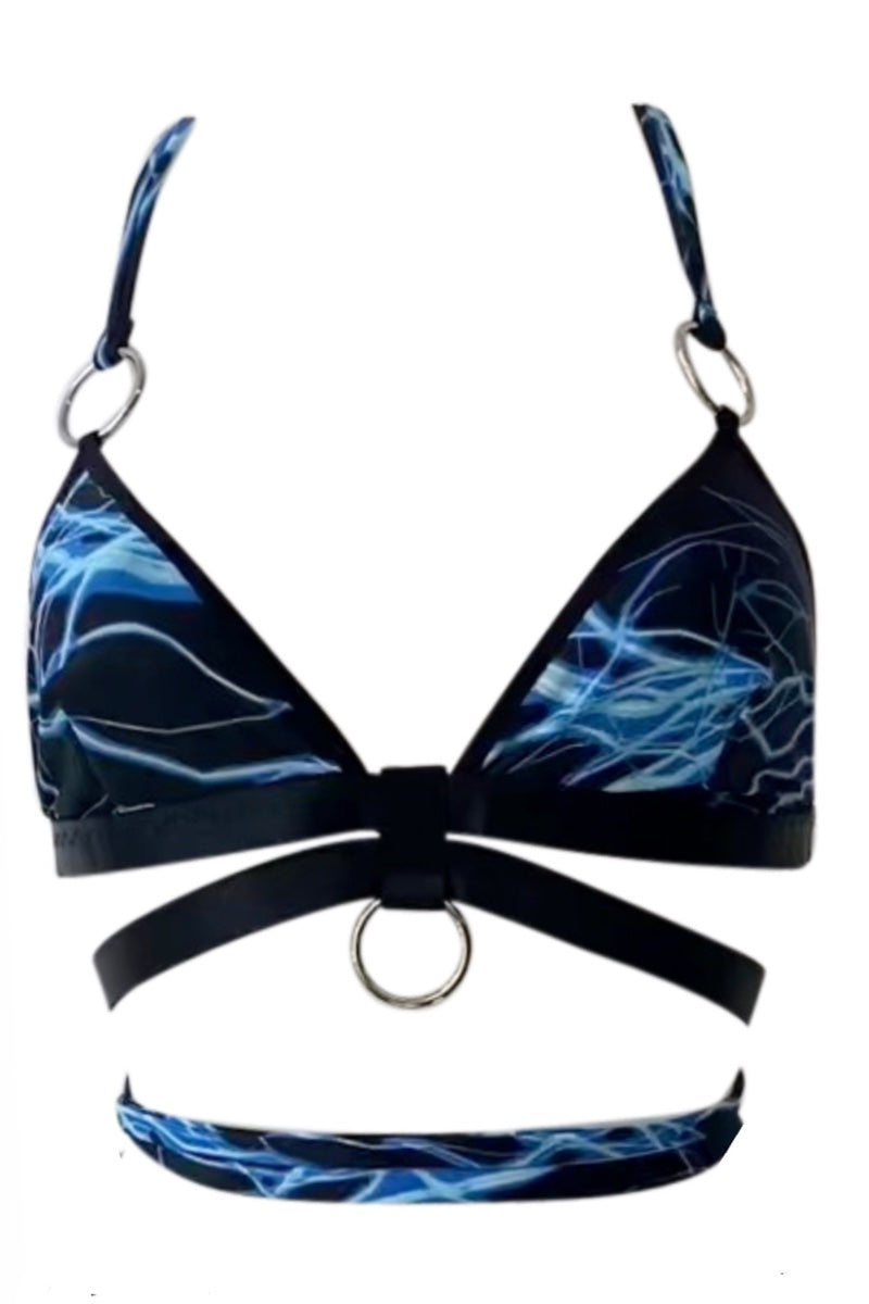 水着・ラッシュガード TIA Bikini Top& Bottom - black- RESELVES FrankiesBikinis-TiaTop-