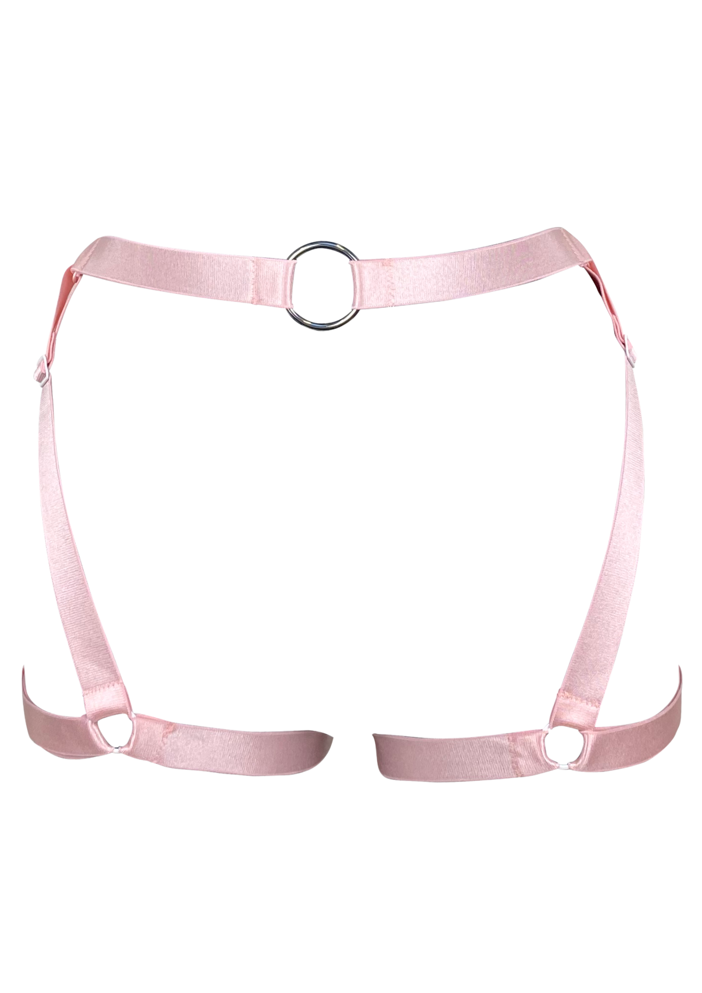 pink satin garter belt Lace Garter Belt