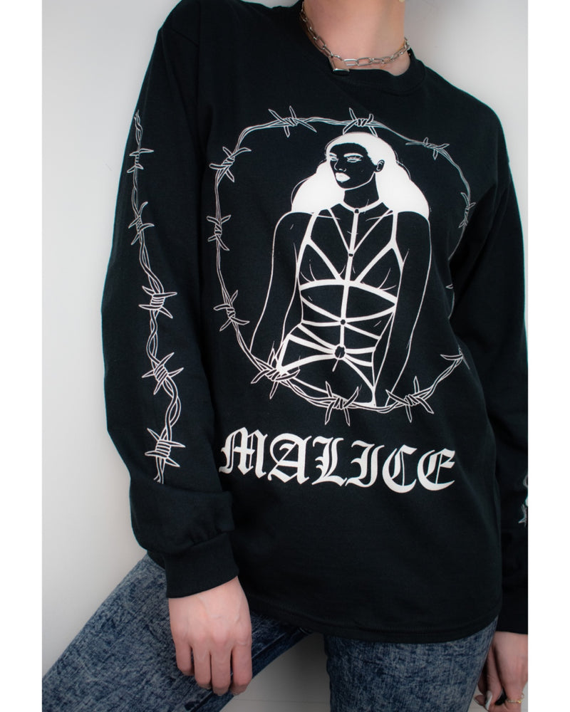 Barbed long sleeve t