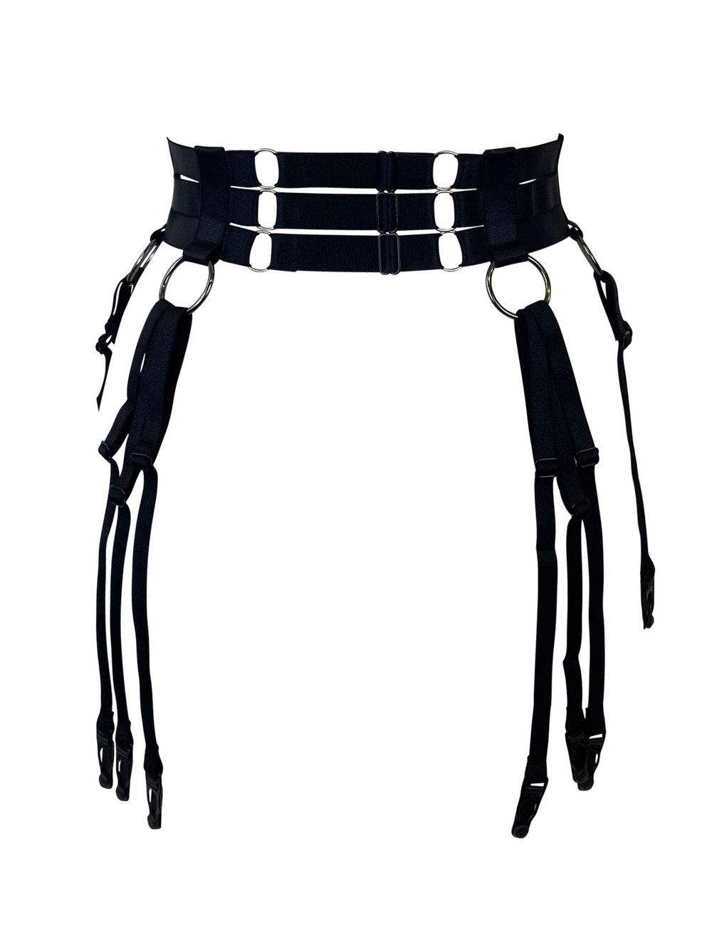 Serpent 18 Strap Garter Belt Malice Lingerie Serpent 18 Strap Garter Belt Malice Lingerie